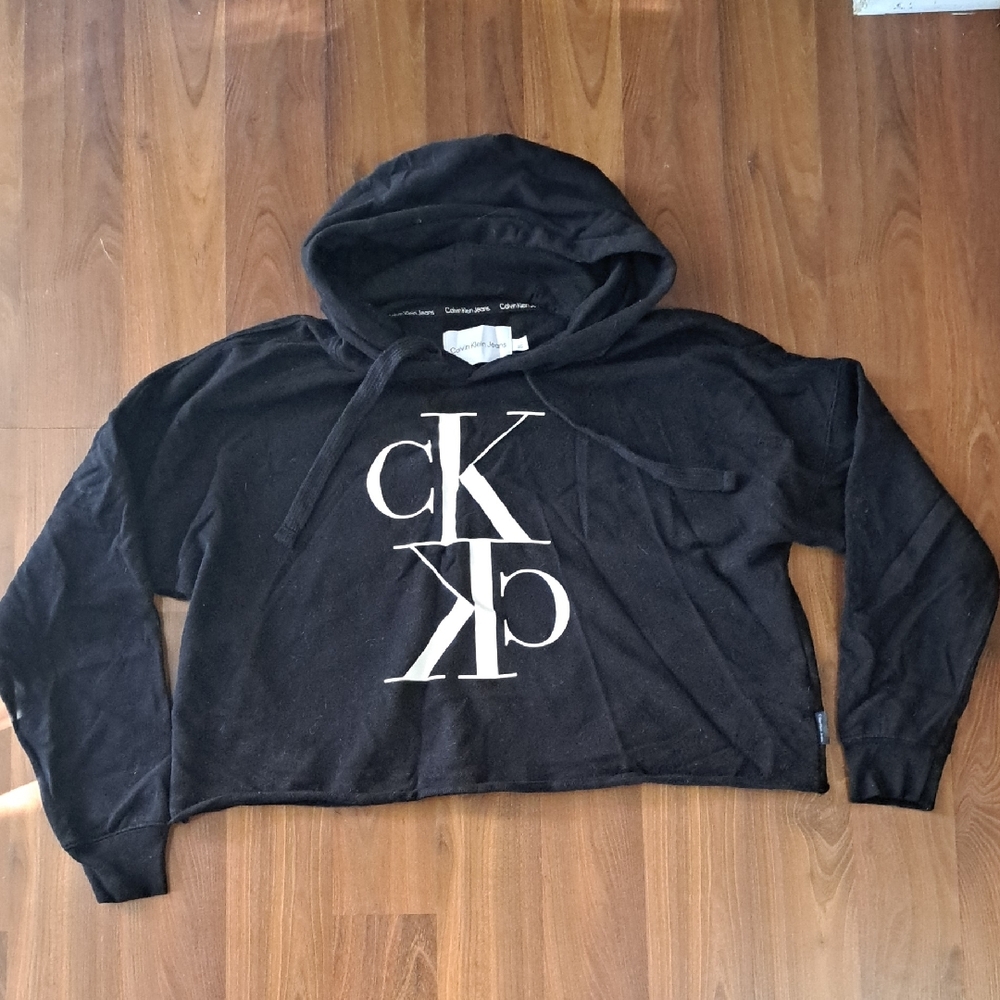 Calvin Klein Black Hoodie with CK Logo